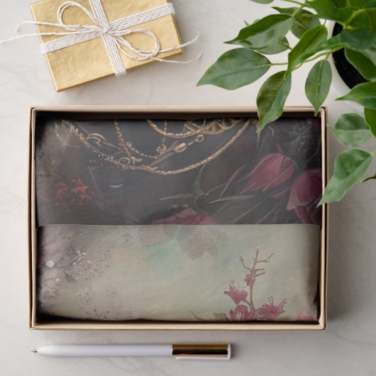 Kleur splash paard 2 tissuepapier (Geschenk)