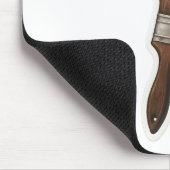 Kleur Splash Paintbrush Muismat (Hoek)