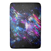 Kleur Splash Sterrenruimte Astronaut Badmat (Voorkant Verticaal)