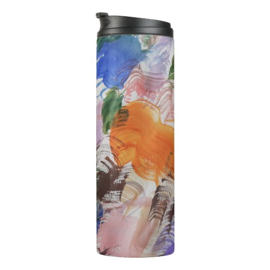 Kleur Splash Thermal Tumbler Thermosbeker (Geroteerd rechts)