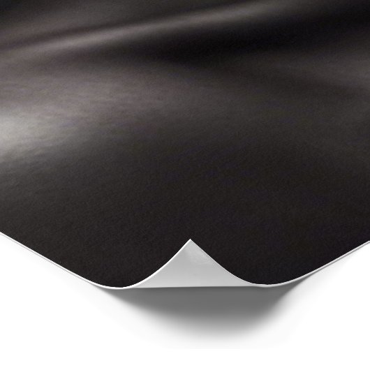 Kleur Splash Vibrant Rood Haar Poster (Hoek)