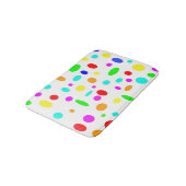 Kleur Stippen Bath Mat (Gekanteld)