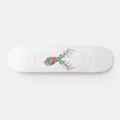 Kleur Stippen Deer Persoonlijk Skateboard (Horizontaal)