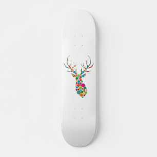 Kleur Stippen Deer Persoonlijk Skateboard
