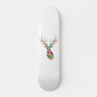 Kleur Stippen Deer Persoonlijk Skateboard