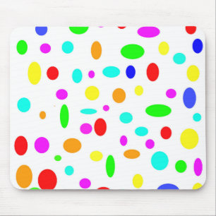 Kleur Stippen Mousepad Muismat