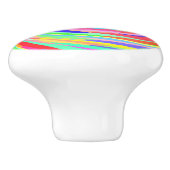 Kleur Stippen zwenkdeurknop Keramische Knop (Zijkant)