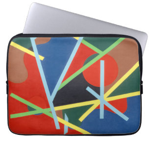 Kleur Stok Patroon Laptop Hoes