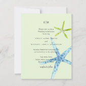 Kleur Strand Oceaan Leven Trouwen Zeeglas (Voorkant)