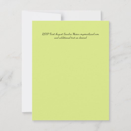 Kleur Strand Oceaangleven Bruiloft van Zeeglas (Achterkant)