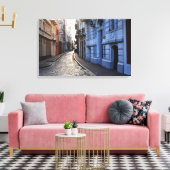 Kleur Straten van Old San Juan Canvas Afdruk (Insitu (Woonkamer))