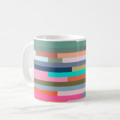 Kleur Streep Mok (Voorkant links)