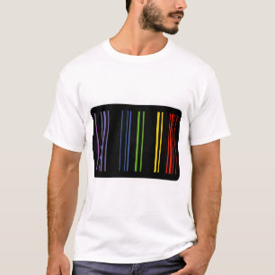 Kleur Streepjescode – Digitale Esthetiek T-shirt