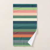 Kleur strepen bad handdoek (Handdoek)
