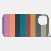 kleur strepen kleurrijk pastel Case-Mate iPhone case (Achterkant (horizontaal))