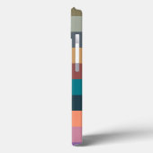 kleur strepen kleurrijk pastel Case-Mate iPhone case (Achterkant / Links)
