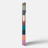 kleur strepen kleurrijk pastel Case-Mate iPhone case (Achterkant / Rechts)