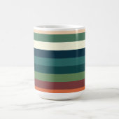 Kleur strepen koffiemok (Center)