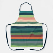 Kleur strepen schort (Voorkant)
