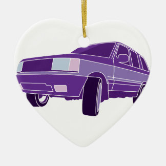 Kleur SUV Keramisch Ornament