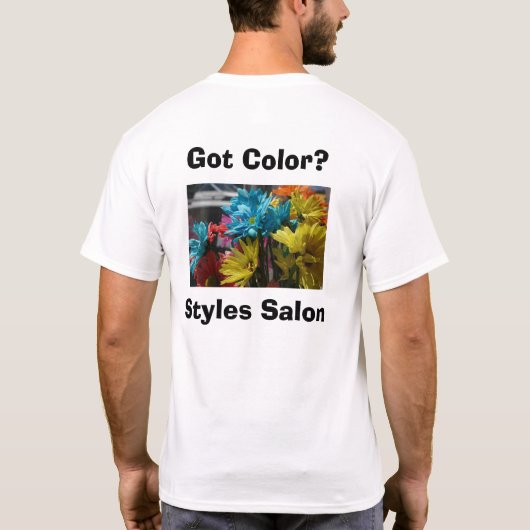 Kleur T-shirt (Achterkant)