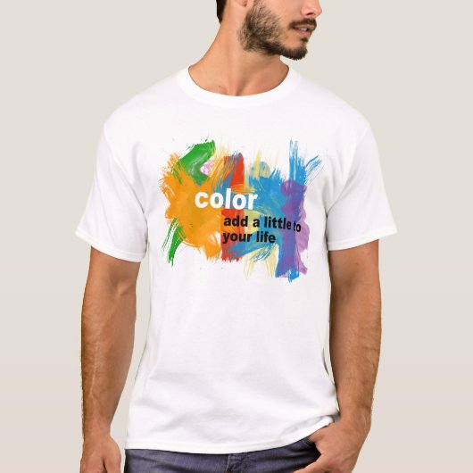 Kleur T-shirt (Voorkant)