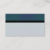 Kleur Tex-geschuurd - subtiel groen en blauw Tex Visitekaartje (Achterkant)