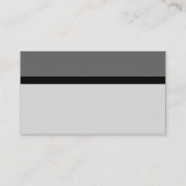 Kleur Tex-strengen - grijs Visitekaartje (Achterkant)