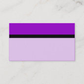 Kleur Tex-strengen - Paars (9900CC) Visitekaartje (Achterkant)