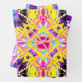 Kleur Therapie Wrapping Papier Flat Sheet Set van  Inpakpapier Vel (In situ)