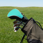 kleur turkooise golfheadcover (Insitu)