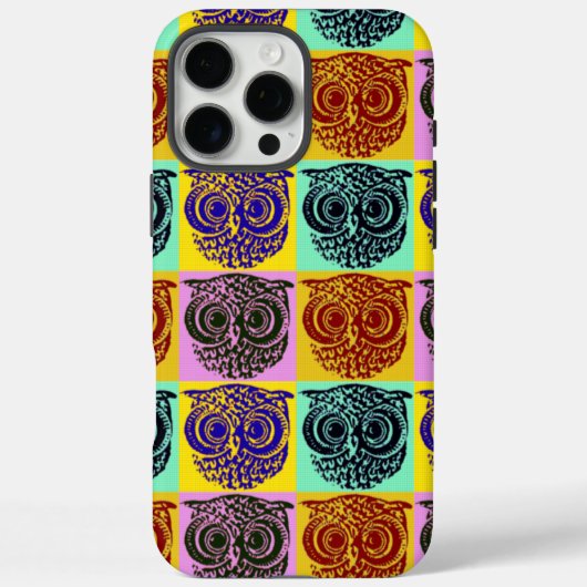 Kleur uil patroon Case-Mate iPhone case (Achterkant)