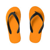 kleur UT oranje Kinder Teenslippers (Voetbed)