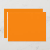 kleur UT-sinaasappel Briefkaart (Voorkant / Achterkant)