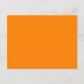 kleur UT-sinaasappel Briefkaart (Voorkant)