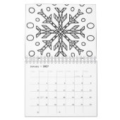 Kleur uw agenda kalender (Jan 2027)