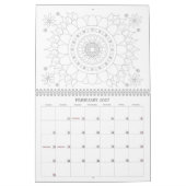 Kleur uw eigen agenda kalender (Feb 2027)