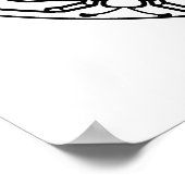 Kleur uw eigen bijen Mandala Poster voor kleuren (Hoek)