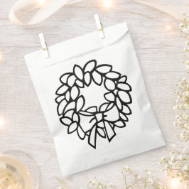 Kleur-Uw-Eigen Breed met Bow Reeks van 50 Bedankzakje