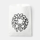 Kleur-Uw-Eigen Breed met Bow Reeks van 50 Bedankzakje (Voorkant)