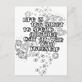 Kleur uw eigen briefkaart