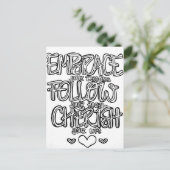 Kleur uw eigen briefkaart (Staand voorkant)