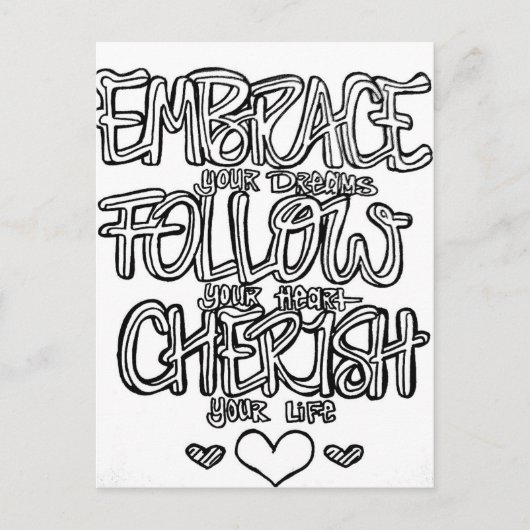 Kleur uw eigen briefkaart (Voorkant)