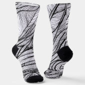 Kleur uw eigen Crew-socket: plezier in kleuren Sokken (Gebogen)