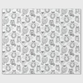 Kleur uw eigen fysieke eigendom cadeaupapier (Vlak)