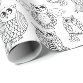 Kleur uw eigen fysieke eigendom cadeaupapier (Rol Hoek)