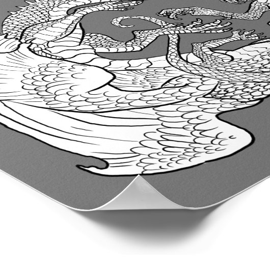 Kleur uw eigen geïntegreerde tekeningen poster (Hoek)