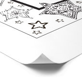 Kleur uw eigen Inspirerend Bijbel prijsopgave Poster (Hoek)