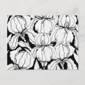 Kleur uw eigen Iris-bloemen Briefkaart (Voorkant)