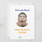 Kleur Uw Eigen Japans Art Decor Flashcards Spel Kaart (Achterkant)